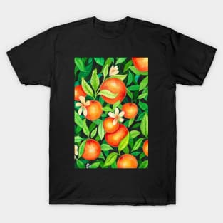 Orange branch watercolor T-Shirt